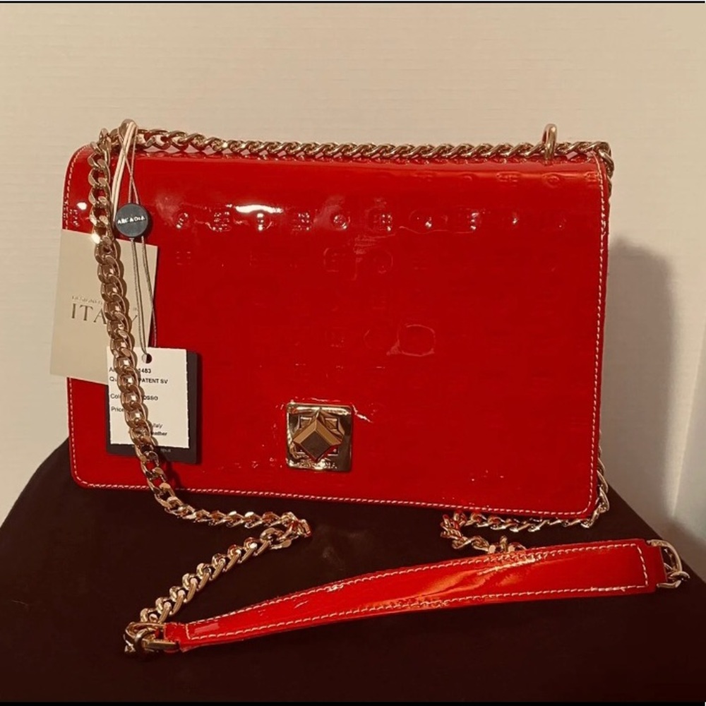 NWT Arcadia Patient Leather Handbag